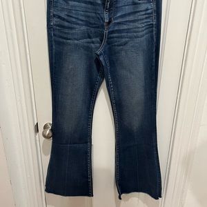 American Eagle High Rise Flared Denim  Size 14